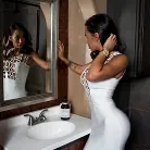 Alina West in 'Pink in the Sink'