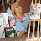 Kira Noir in 'Artistic Expression'