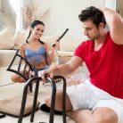 Megan Rain in 'Cream Pikea'