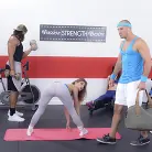 Sydney Cole in 'Hardcore Workout'